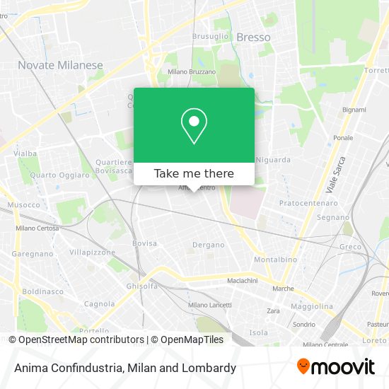 Anima Confindustria map