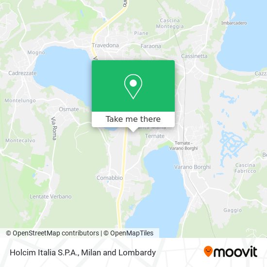 Holcim Italia S.P.A. map