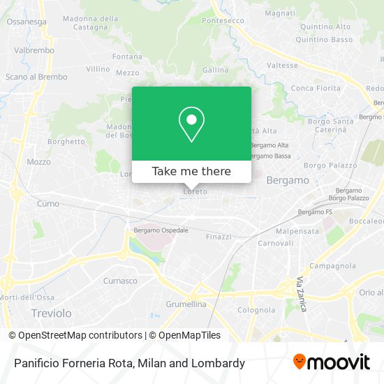 Panificio Forneria Rota map