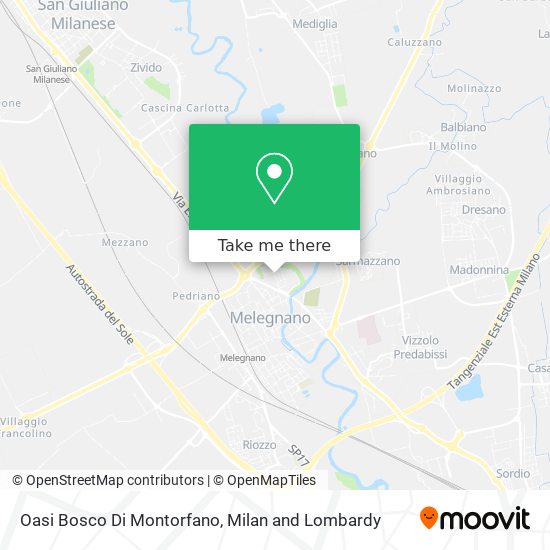 Oasi Bosco Di Montorfano map
