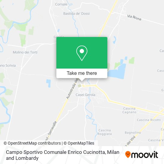 Campo Sportivo Comunale Enrico Cucinotta map