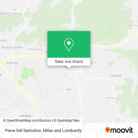 Pieve Del Santolino map