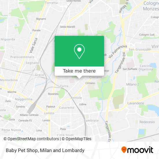 Baby Pet Shop map