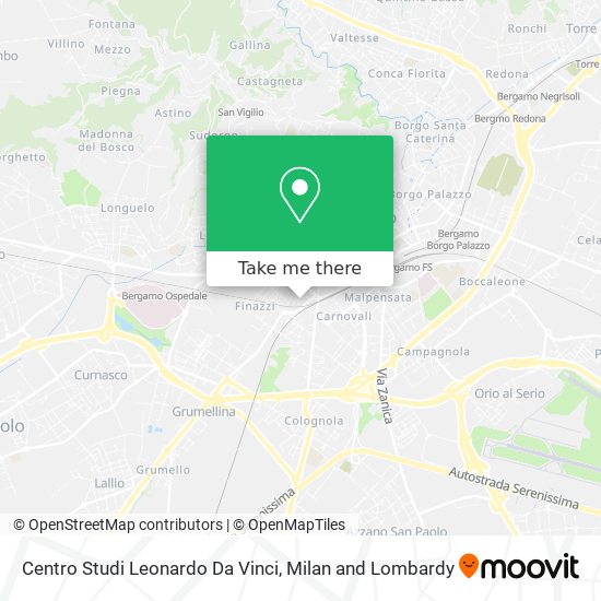 Centro Studi Leonardo Da Vinci map