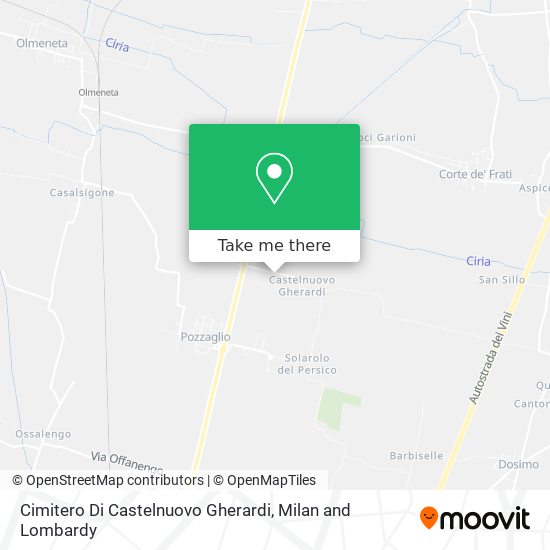 Cimitero Di Castelnuovo Gherardi map