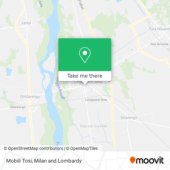 Mobili Tosi map