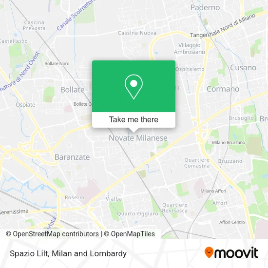 Spazio Lilt map