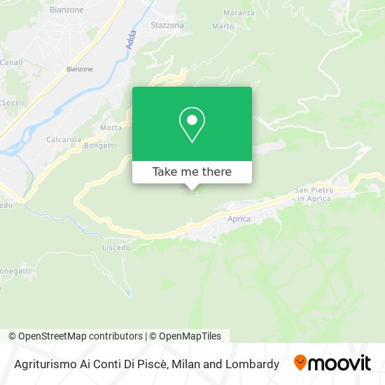 Agriturismo Ai Conti Di Piscè map