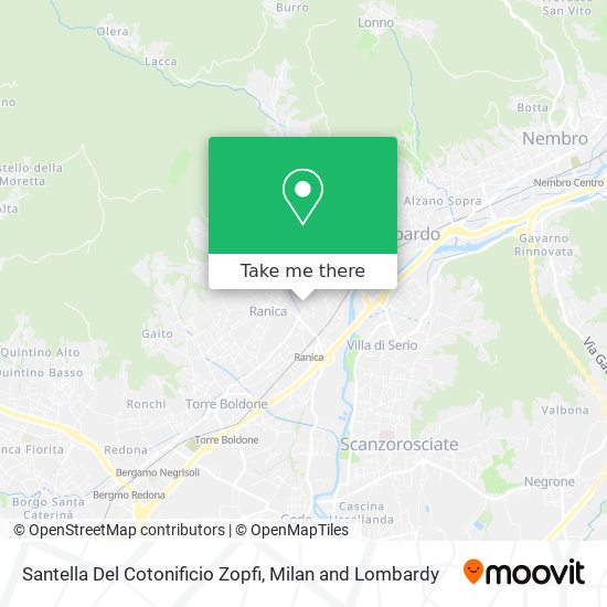 Santella Del Cotonificio Zopfi map