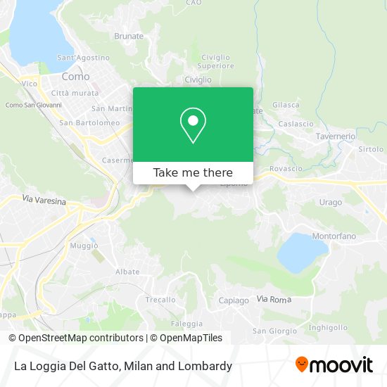 La Loggia Del Gatto map