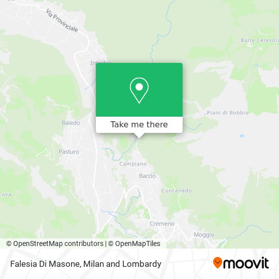 Falesia Di Masone map