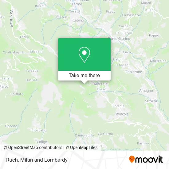 Ruch map
