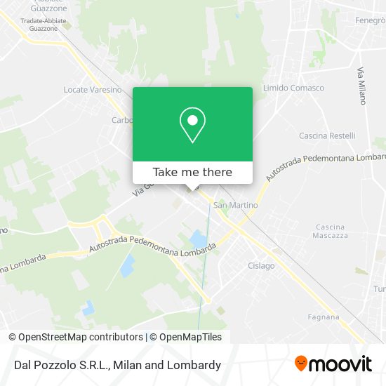 Dal Pozzolo S.R.L. map