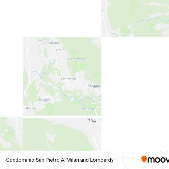 Condominio San Pietro A map