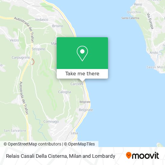 Relais Casali Della Cisterna map
