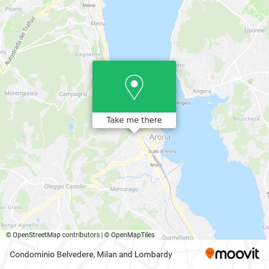 Condominio Belvedere map