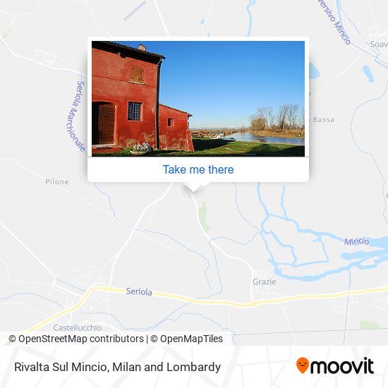 Rivalta Sul Mincio map