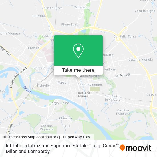Istituto Di Istruzione Superiore Statale ""Luigi Cossa"" map