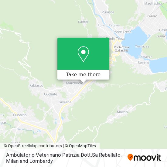 Ambulatorio Veterinario Patrizia Dott.Sa Rebellato map