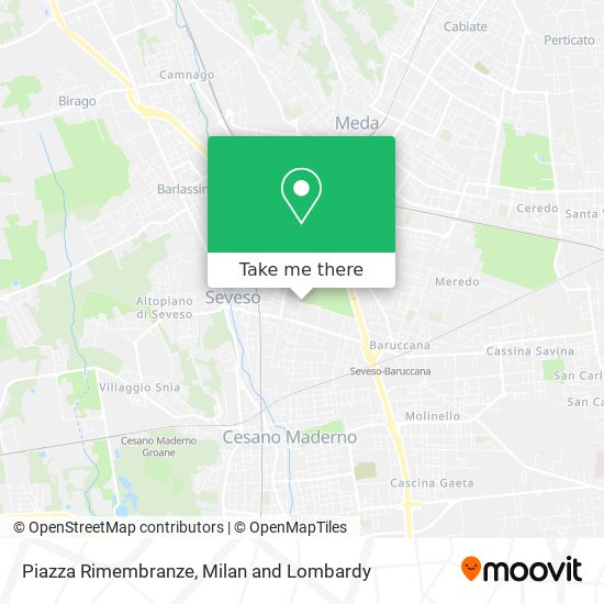 Piazza Rimembranze map
