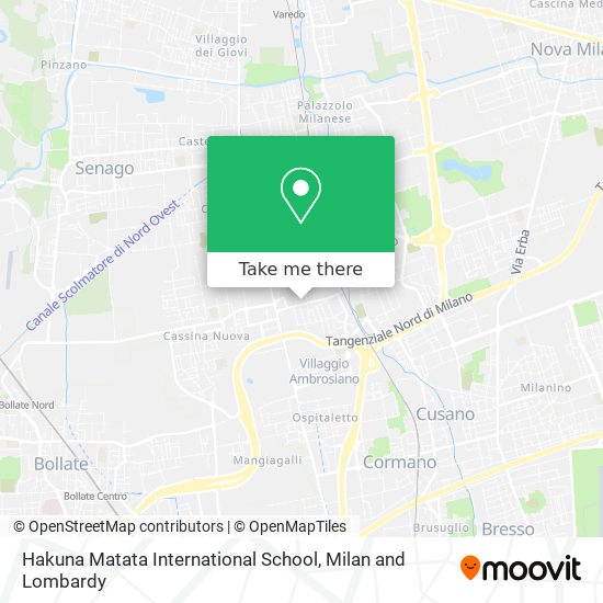 Hakuna Matata International School map