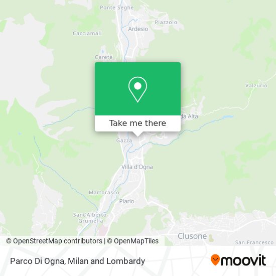 Parco Di Ogna map