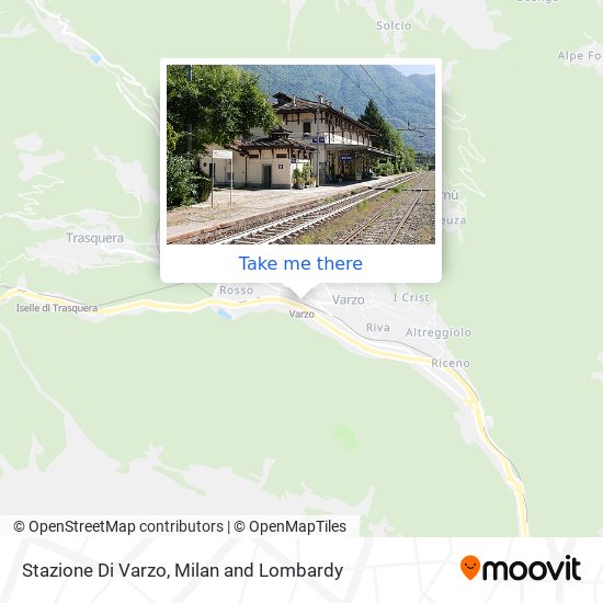 Stazione Di Varzo map