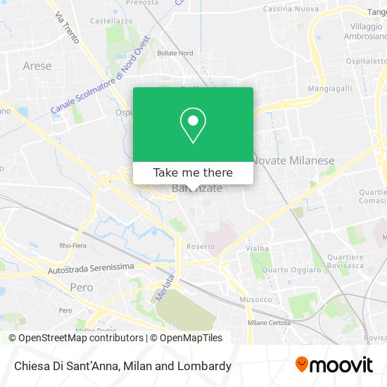 Chiesa Di Sant’Anna map