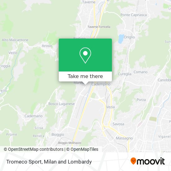 Tromeco Sport map