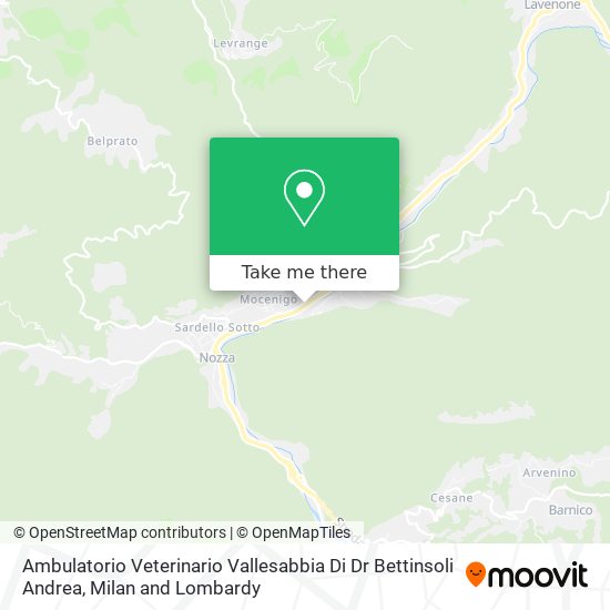 Ambulatorio Veterinario Vallesabbia Di Dr Bettinsoli Andrea map