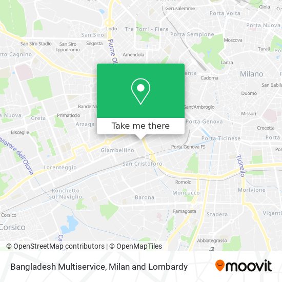 Bangladesh Multiservice map