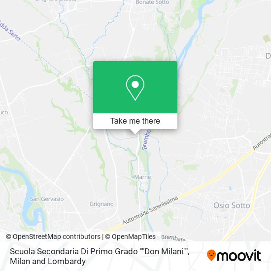 Scuola Secondaria Di Primo Grado ""Don Milani"" map