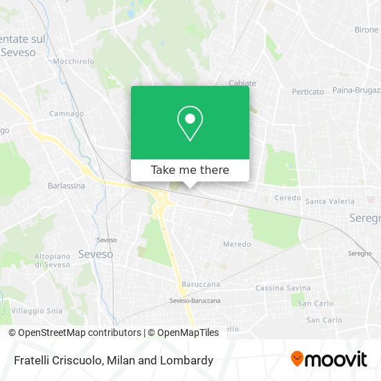 Fratelli Criscuolo map