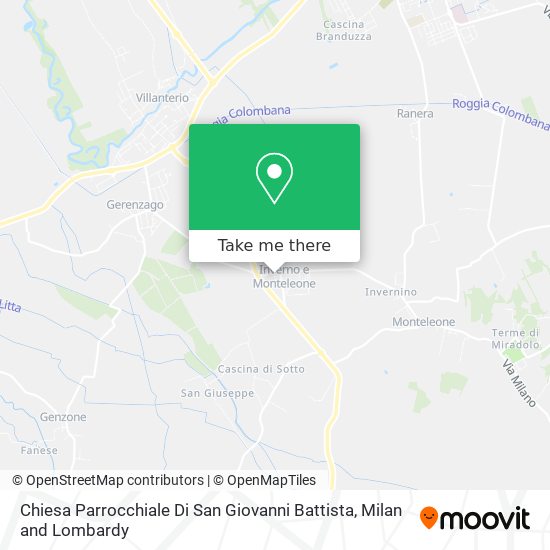 Chiesa Parrocchiale Di San Giovanni Battista map