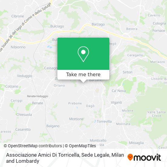 Associazione Amici Di Torricella, Sede Legale map