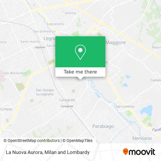 La Nuova Aurora map