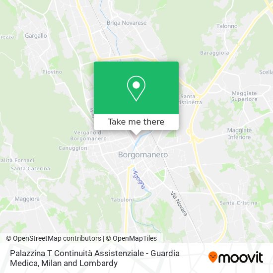 Palazzina T Continuità Assistenziale - Guardia Medica map