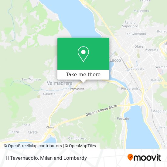 Il Tavernacolo map