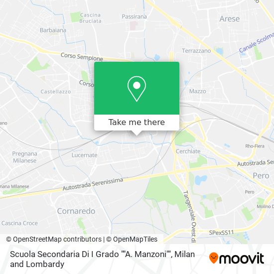 Scuola Secondaria Di I Grado ""A. Manzoni"" map