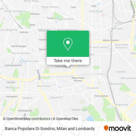 Banca Popolare Di Sondrio map