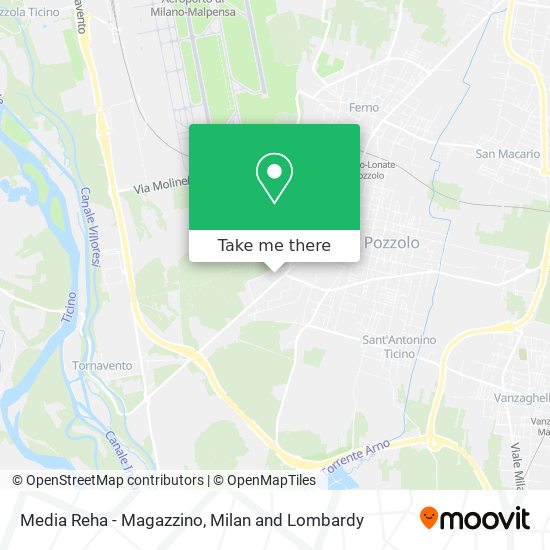 Media Reha - Magazzino map