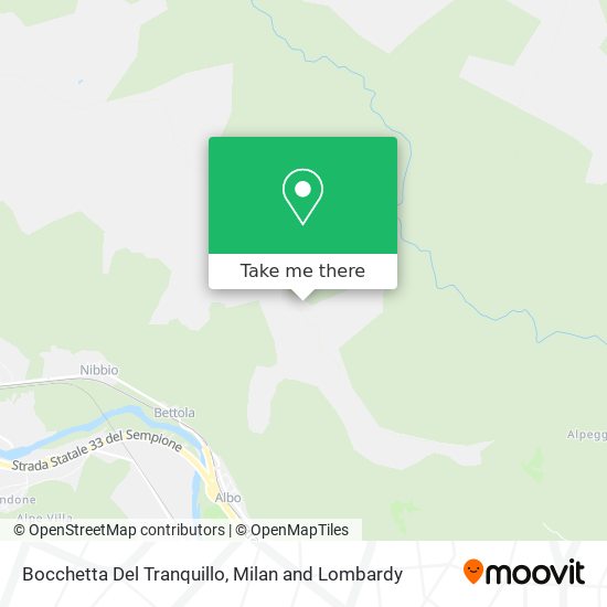 Bocchetta Del Tranquillo map