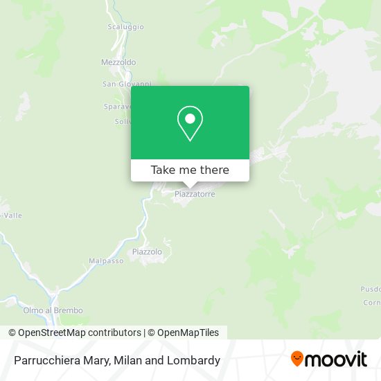 Parrucchiera Mary map