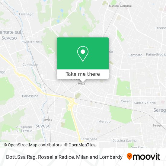 Dott.Ssa Rag. Rossella Radice map
