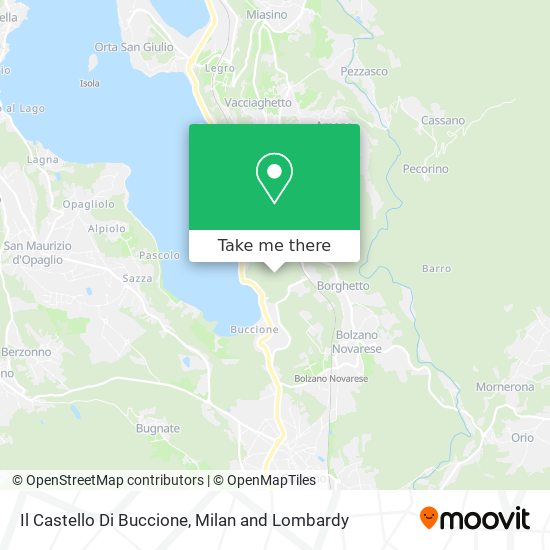 Il Castello Di Buccione map
