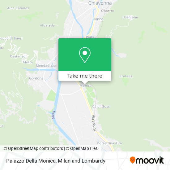 Palazzo Della Monica map