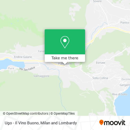 Ugo - Il Vino Buono map