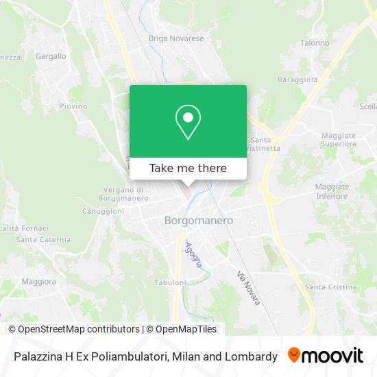 Palazzina H Ex Poliambulatori map