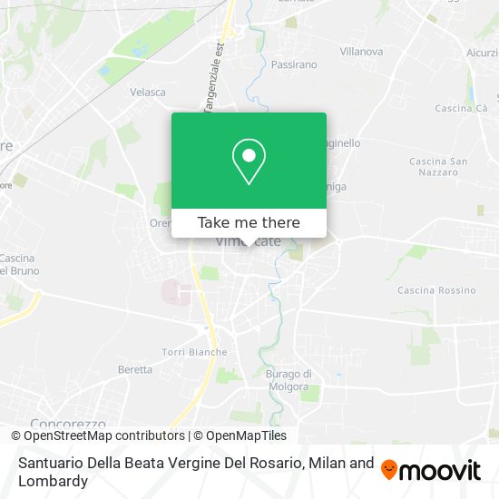 Santuario Della Beata Vergine Del Rosario map