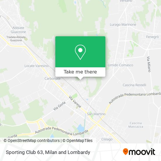 Sporting Club 63 map
